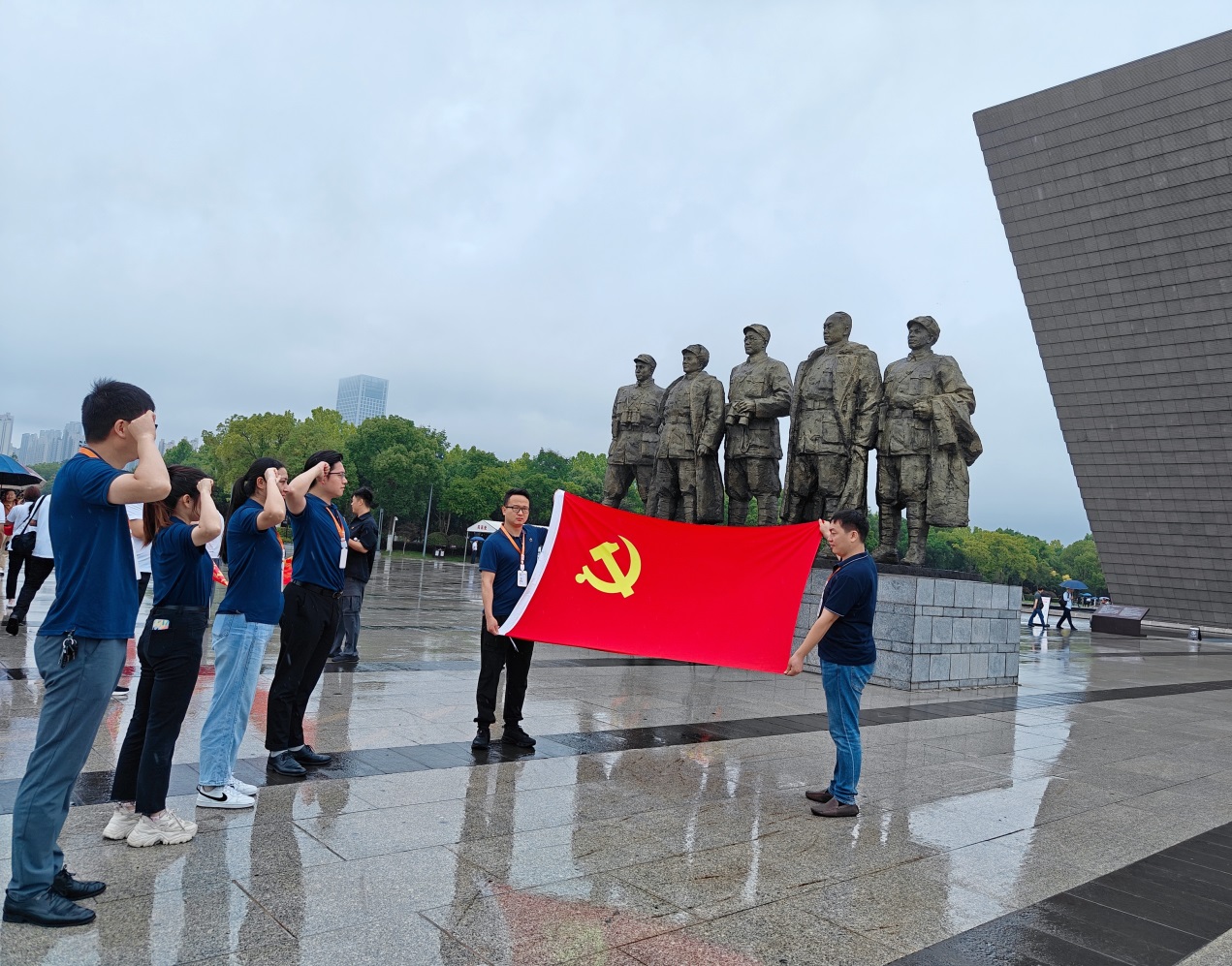 初心不改，奮斗不息——恒源昊合肥分公司黨支部主題黨日活動